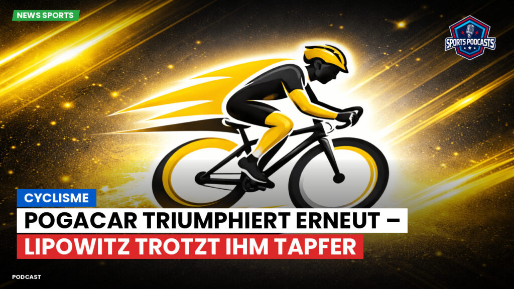 Cyclisme Podcast: Cyclisme : Pogacar triumphiert erneut – Lipowitz trotzt ihm tapfer