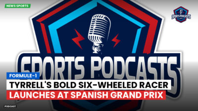 Formula 1 Podcast: Formule-1 : Tyrrell's Bold Six-Wheeled Racer Launches at Spanish Grand Prix