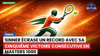 Tennis Podcast: Tennis : Sinner écrase un record avec sa cinquième victoire consécutive en Masters 1000