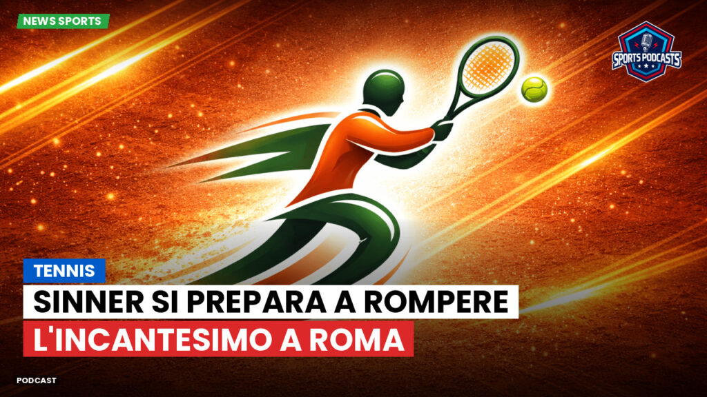 Tennis Podcast: Tennis : Sinner si prepara a rompere l'incantesimo a Roma