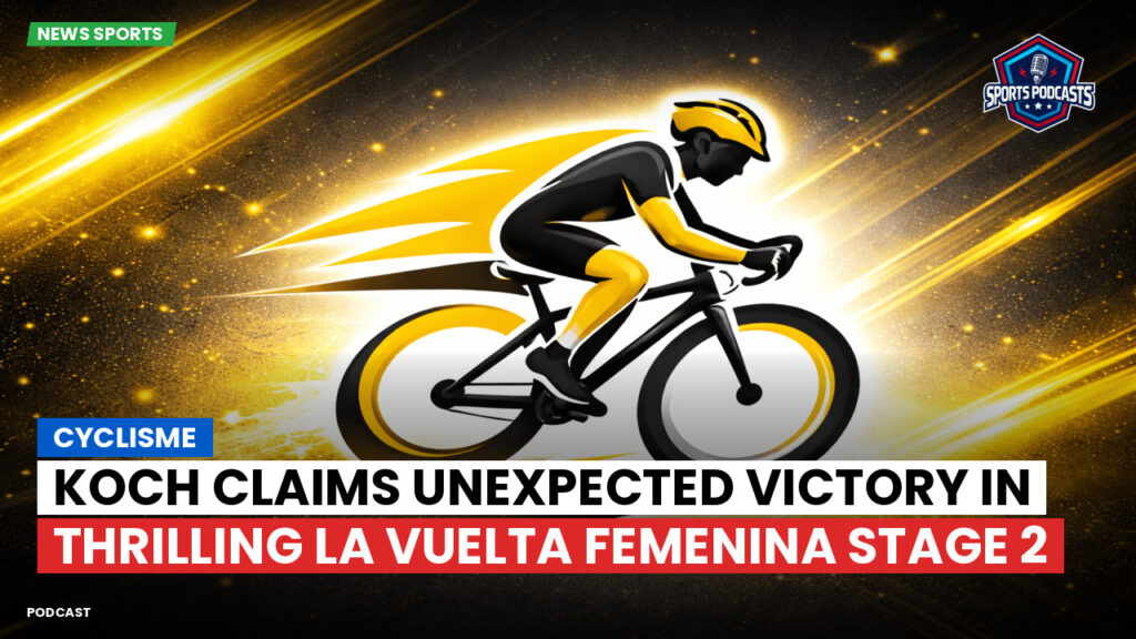 Cyclisme Podcast: Cyclisme : Koch Claims Unexpected Victory in Thrilling La Vuelta Femenina Stage 2