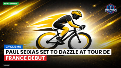 Cycling Podcast: Cyclisme : Paul Seixas set to dazzle at Tour de France debut