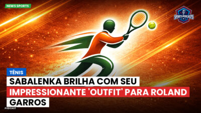 Tênis Podcast: Tênis : Sabalenka brilha com seu impressionante 'outfit' para Roland Garros