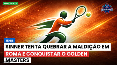 Tênis Podcast: Ténis : Sinner tenta quebrar a maldição em Roma e conquistar o Golden Masters