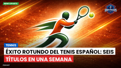 Tenis Podcast: Tennis : Éxito rotundo del tenis español: seis títulos en una semana