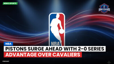 NBA Podcast: NBA : Pistons Surge Ahead with 2-0 Series Advantage Over Cavaliers