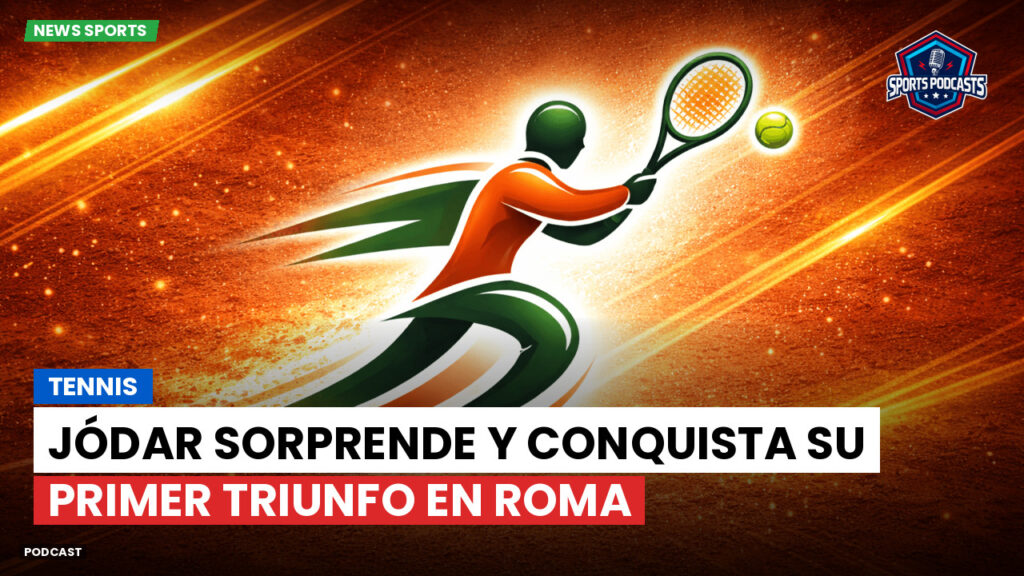 Tennis Podcast: Tennis : Jódar sorprende y conquista su primer triunfo en Roma