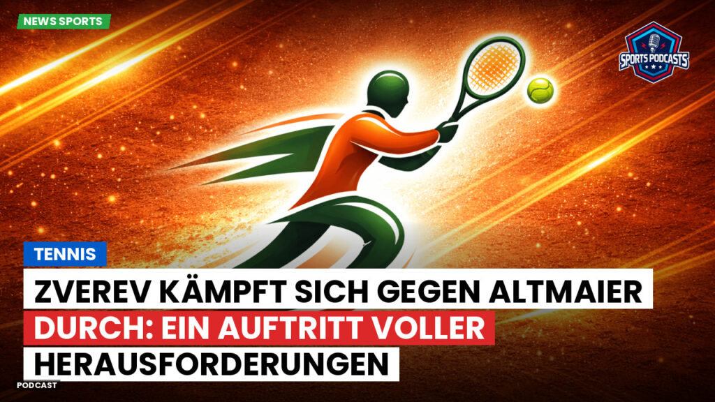 Tennis Podcast: Tennis : Zverev kämpft sich gegen Altmaier durch: Ein Auftritt voller Herausforderungen