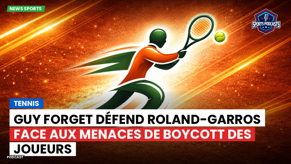 Tennis Podcast: Tennis : Guy Forget défend Roland-Garros face aux menaces de boycott des joueurs