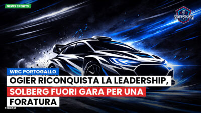 WRC Podcast: WRC Portogallo : Ogier Riconquista la Leadership, Solberg Fuori Gara per una Foratura