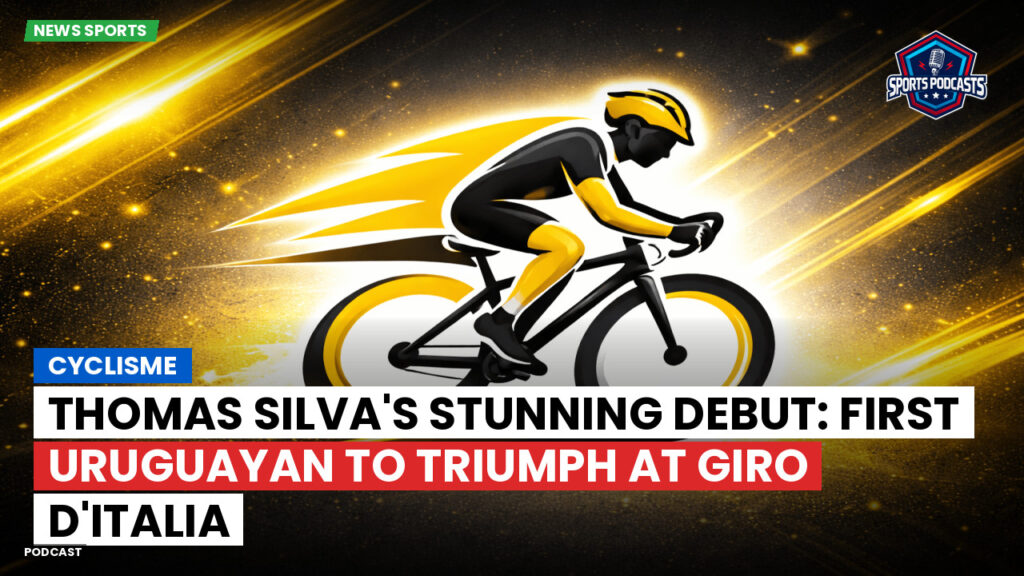 Cyclisme Podcast: Cyclisme : Thomas Silva's Stunning Debut: First Uruguayan to Triumph at Giro d'Italia