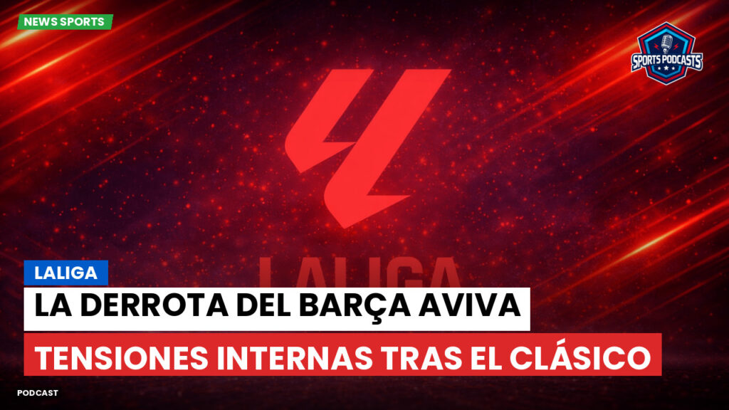 Laliga Podcast: LaLiga : La derrota del Barça aviva tensiones internas tras el Clásico