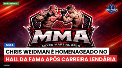 MMA Podcast: MMA : Chris Weidman é homenageado no Hall da Fama após carreira lendária
