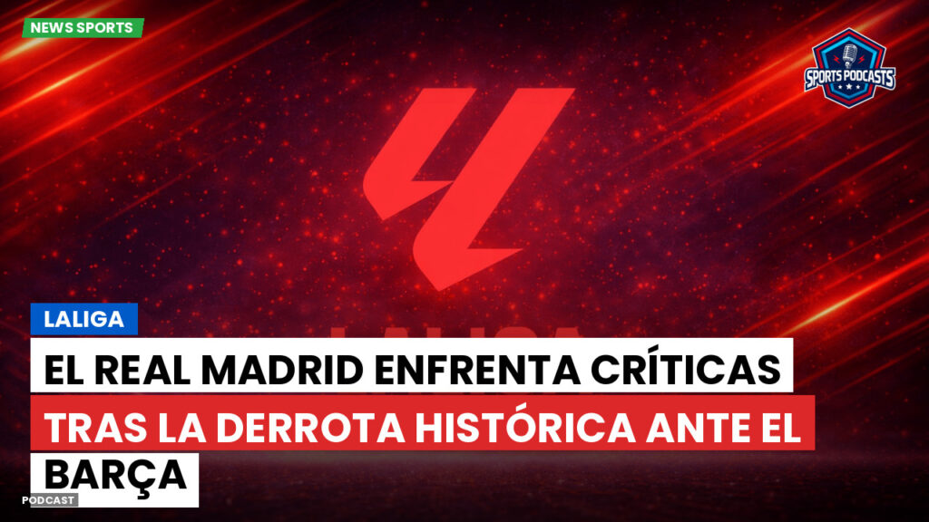Laliga Podcast: LaLiga : El Real Madrid enfrenta críticas tras la derrota histórica ante el Barça