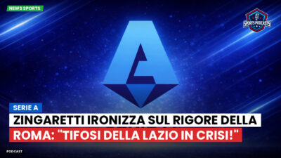 Serie A Podcast: Serie A : Zingaretti ironizza sul rigore della Roma: "Tifosi della Lazio in crisi!"