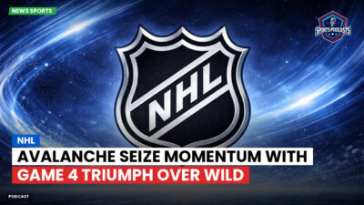 NHL Podcast: NHL : Avalanche seize momentum with Game 4 triumph over Wild
