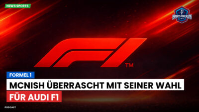 Formel 1 Podcast: Formel 1 : McNish überrascht mit seiner Wahl für Audi F1