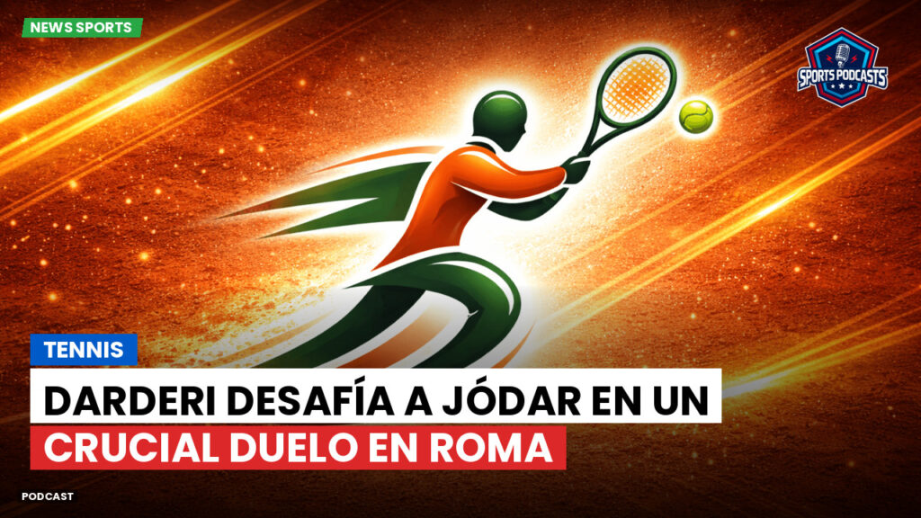 Tennis Podcast: Tennis : Darderi desafía a Jódar en un crucial duelo en Roma