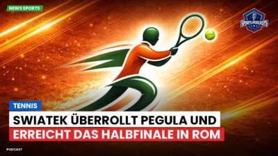 Tennis Podcast: Tennis : Swiatek überrollt Pegula und erreicht das Halbfinale in Rom