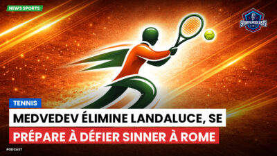 Tennis Podcast: Tennis : Medvedev élimine Landaluce, se prépare à défier Sinner à Rome