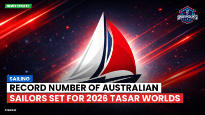 Sailing Podcast: Record Number of Australian Sailors Set for 2026 Tasar Worlds