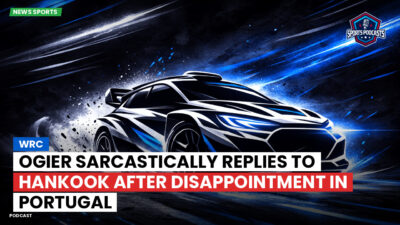 WRC Podcast: WRC : Ogier sarcastically replies to Hankook after disappointment in Portugal