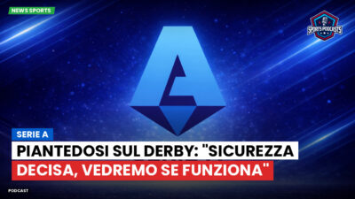 Serie A Podcast: Serie A : Piantedosi sul derby: "Sicurezza decisa, vedremo se funziona"