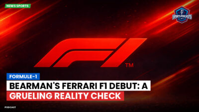 Formula 1 Podcast: Formule-1 : Bearman's Ferrari F1 Debut: A Grueling Reality Check