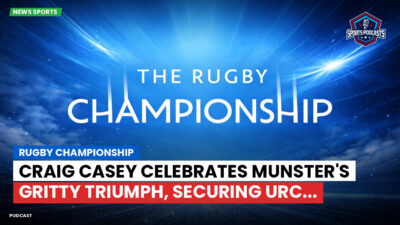 Rugby Championship Podcast: Rugby Championship : Craig Casey celebrates Munster's gritty triumph, securing URC...