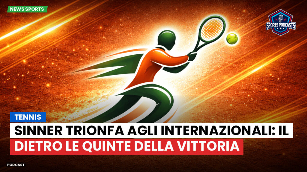 Tennis Podcast: Tennis : Sinner trionfa agli Internazionali: il dietro le quinte della vittoria