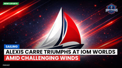 Sailing Podcast: Alexis Carre Triumphs at IOM Worlds Amid Challenging Winds