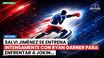 Boxeo Podcast: Boxing : Salvi Jiménez se entrena intensamente con Ryan Garner para enfrentar a Jokin...