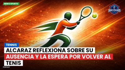 Tenis Podcast: Tennis : Alcaraz reflexiona sobre su ausencia y la espera por volver al tenis