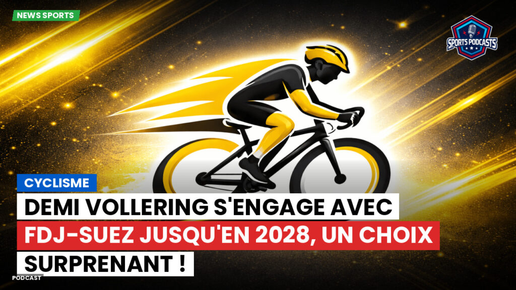 Cyclisme Podcast: Cyclisme : Demi Vollering s'engage avec FDJ-Suez jusqu'en 2028, un choix surprenant !