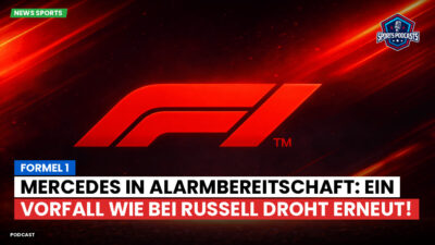Formel 1 Podcast: Formel 1 : Mercedes in Alarmbereitschaft: Ein Vorfall wie bei Russell droht erneut!