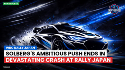 WRC Podcast: WRC Rally Japan : Solberg's Ambitious Push Ends in Devastating Crash at Rally Japan