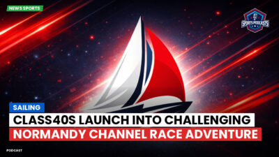 Sailing Podcast: Class40s Launch into Challenging Normandy Channel Race Adventure
