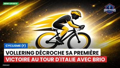 Cyclisme Podcast: Cyclisme (F) : Vollering décroche sa première victoire au Tour d'Italie avec brio
