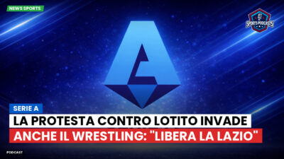 Serie A Podcast: Serie A : La protesta contro Lotito invade anche il wrestling: "Libera la Lazio"