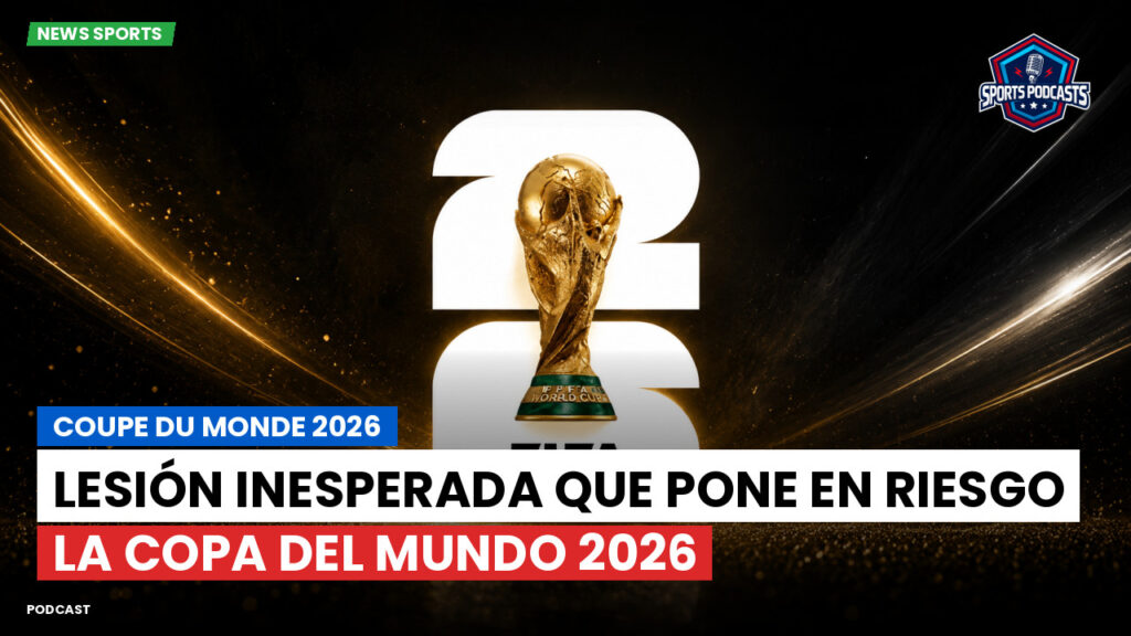 World Cup 2026 Podcast: Lesión inesperada que pone en riesgo la Copa del Mundo 2026