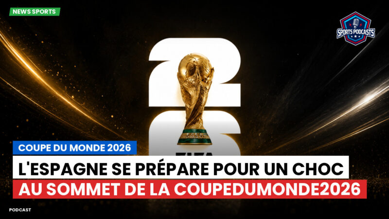 World Cup 2026 Podcast: L'Espagne se prépare pour un choc au sommet de la CoupeDuMonde2026