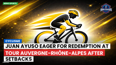 Cycling Podcast: Cyclisme : Juan Ayuso eager for redemption at Tour Auvergne-Rhône-Alpes after setbacks