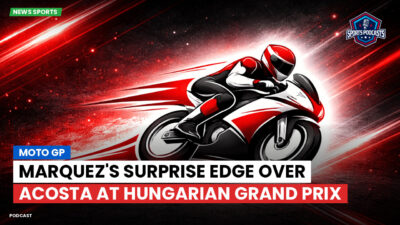 MotoGP Podcast: Marquez's Surprise Edge Over Acosta at Hungarian Grand Prix