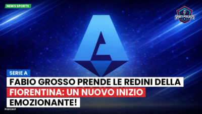 Serie A Podcast: Serie A : Fabio Grosso prende le redini della Fiorentina: un nuovo inizio emozionante!