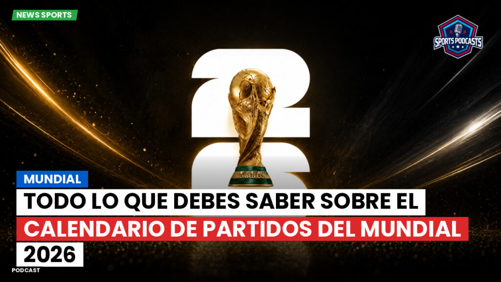 Football World Cup Podcast: Mundial : Todo lo que Debes Saber sobre el Calendario de Partidos del Mundial 2026