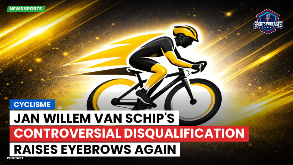 Cyclisme Podcast: Cyclisme : Jan Willem van Schip's controversial disqualification raises eyebrows again