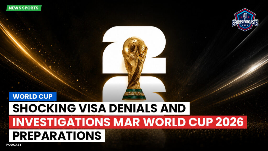 Football World Cup Podcast: World Cup : Shocking visa denials and investigations mar World Cup 2026 preparations