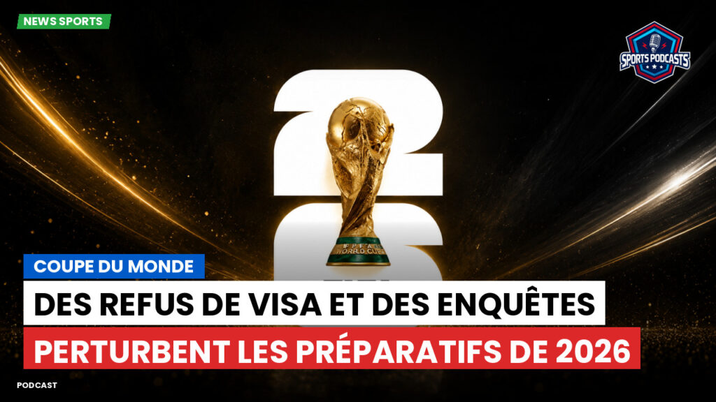 Football World Cup Podcast: Coupe du Monde : Des refus de visa et des enquêtes perturbent les préparatifs de 2026