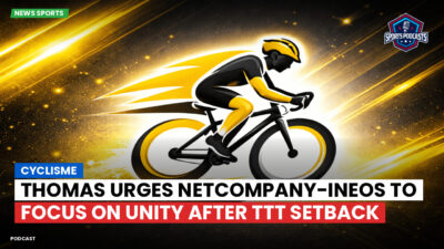 Cycling Podcast: Cyclisme : Thomas urges Netcompany-Ineos to focus on unity after TTT setback
