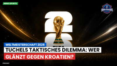 Fußball-Weltmeisterschaft 2026 Podcast: Weltmeisterschaft 2026 : Tuchels taktisches Dilemma: Wer glänzt gegen Kroatien?